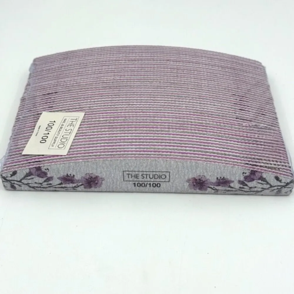 The Studio - Files - Oval - 100/100 - Zebra/ Pink - Lavender Blossom - 25 Count