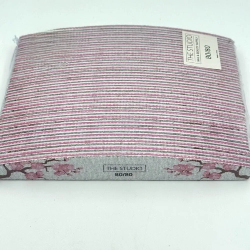The Studio - Files - Oval - 80/80 - Zebra/ Pink - Cherry Blossom - 25 Count