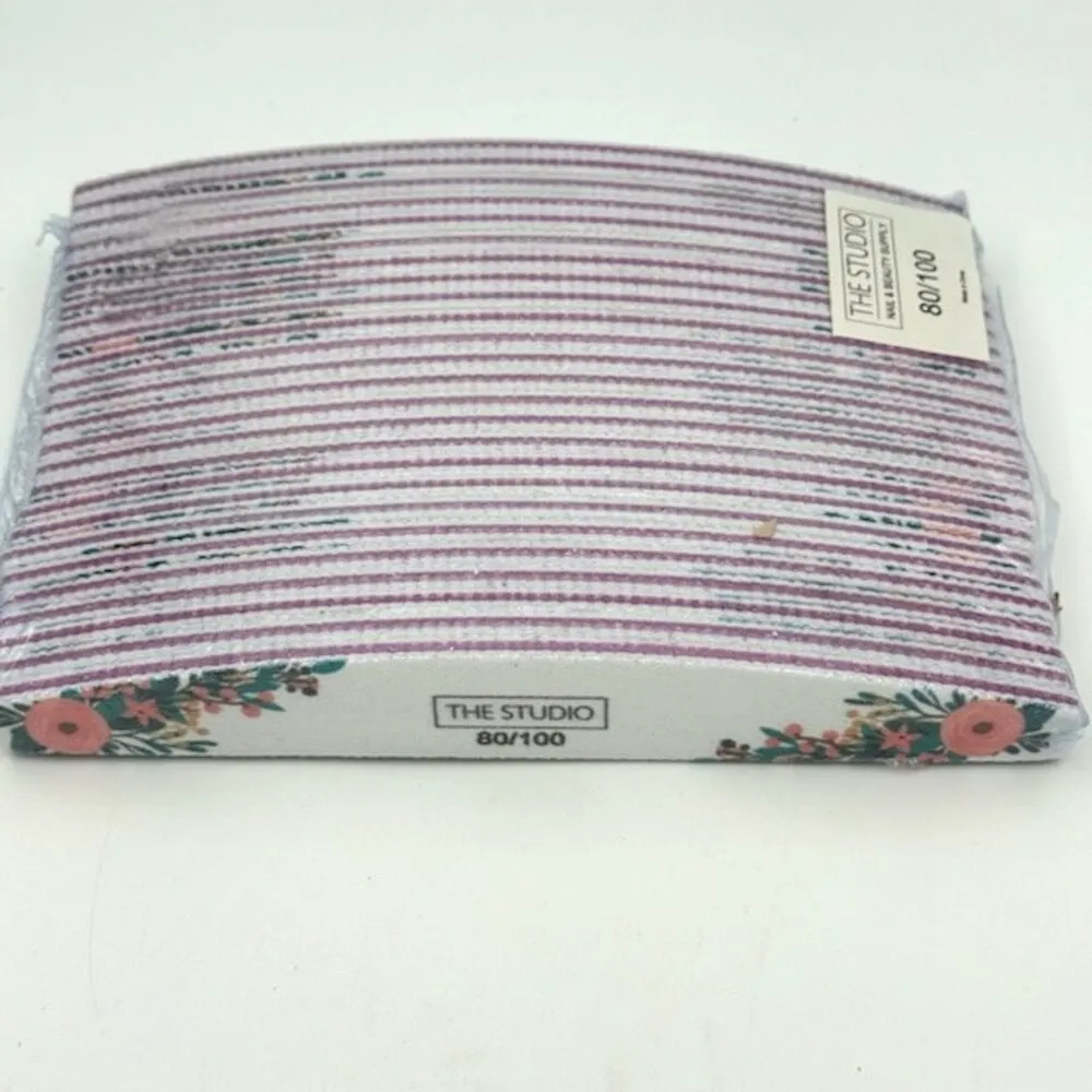 The Studio - Files - Oval - 80/100 - Zebra/ Black - Chinese Redbud - 25 Count