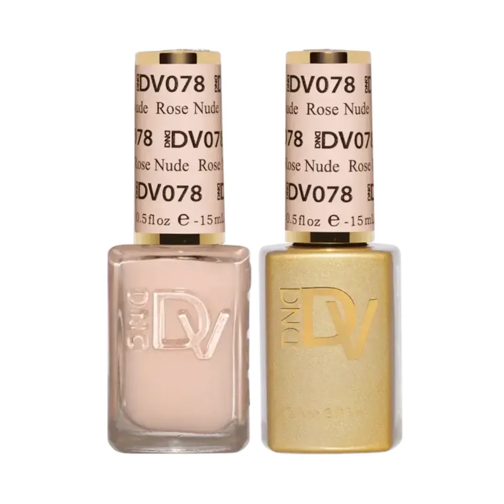 DND DIVA - 078 - Rose Nude - DUO Polish