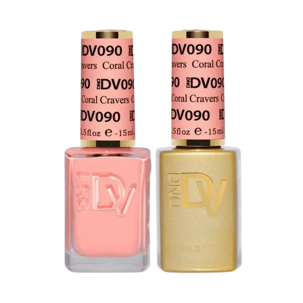 DND DIVA - 090 - Coral Cravers - DUO Polish