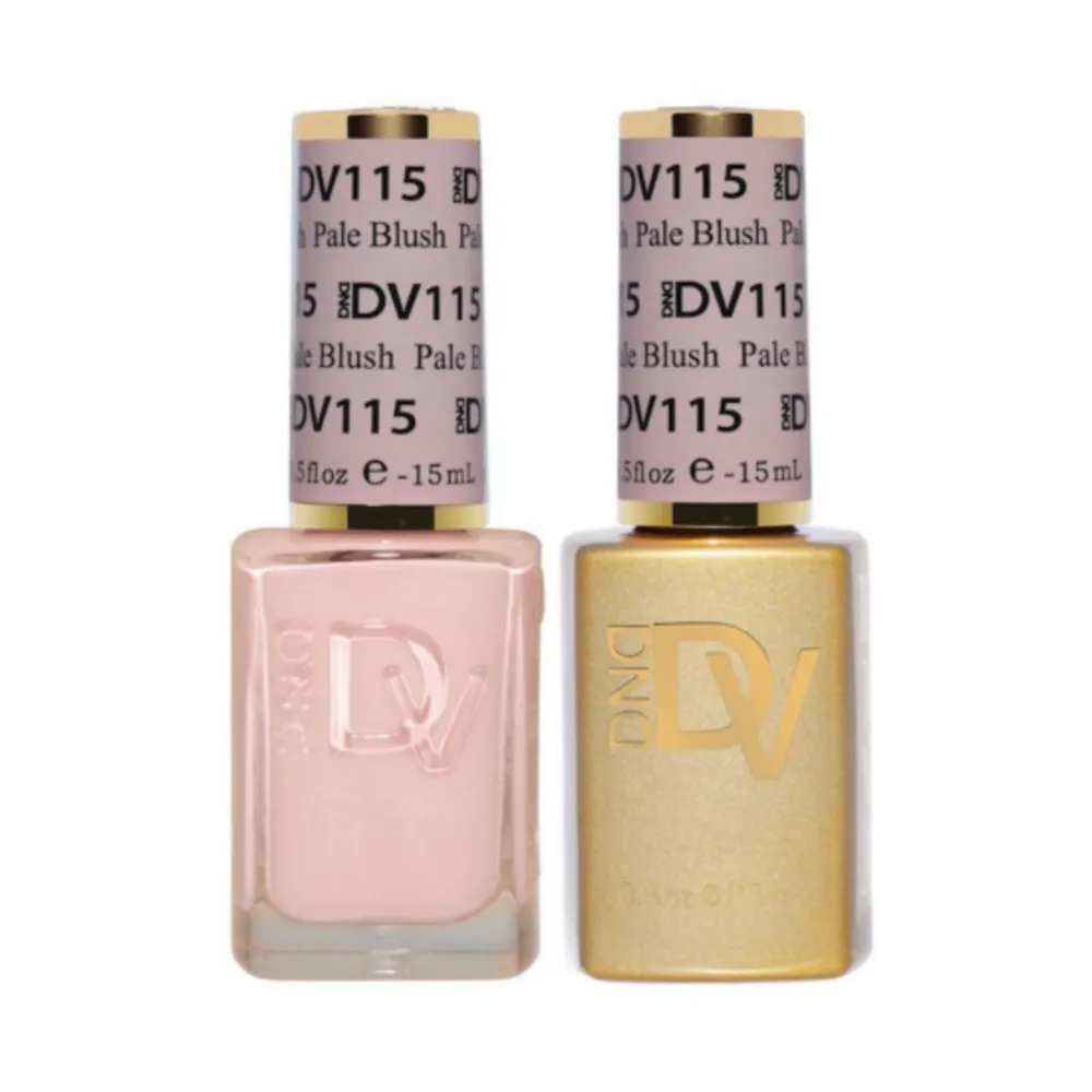 DND DIVA - 115 - Pale Blush - DUO Polish