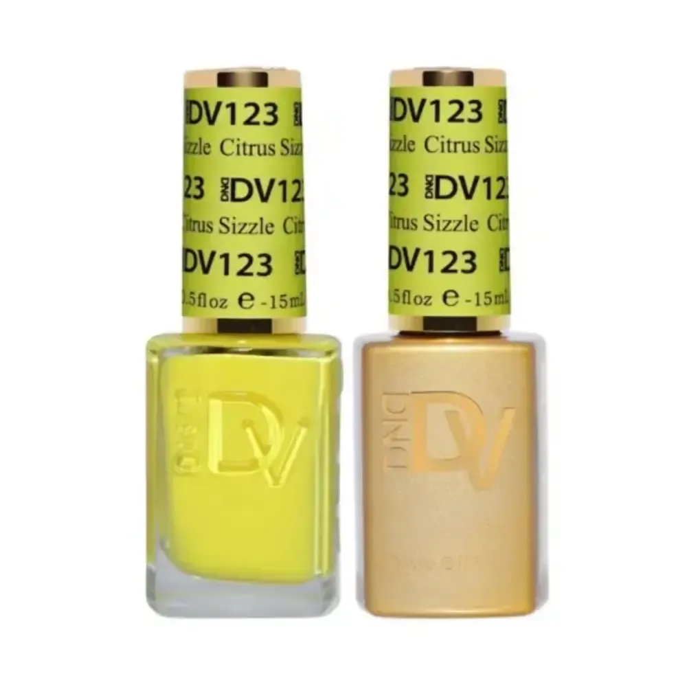 DND DIVA - 123 - Citrus Sizzle - DUO Polish