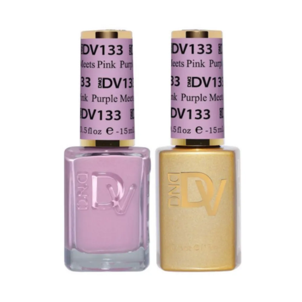 DND DIVA - 133 - Purple Meets Pink - DUO Polish