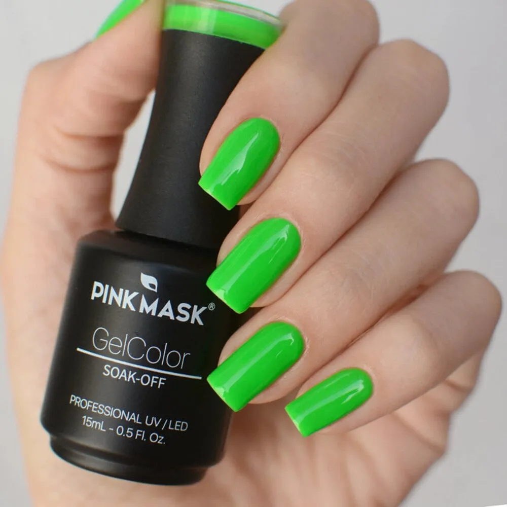 Pink Mask - Gel Polish - 162 Candy Lime