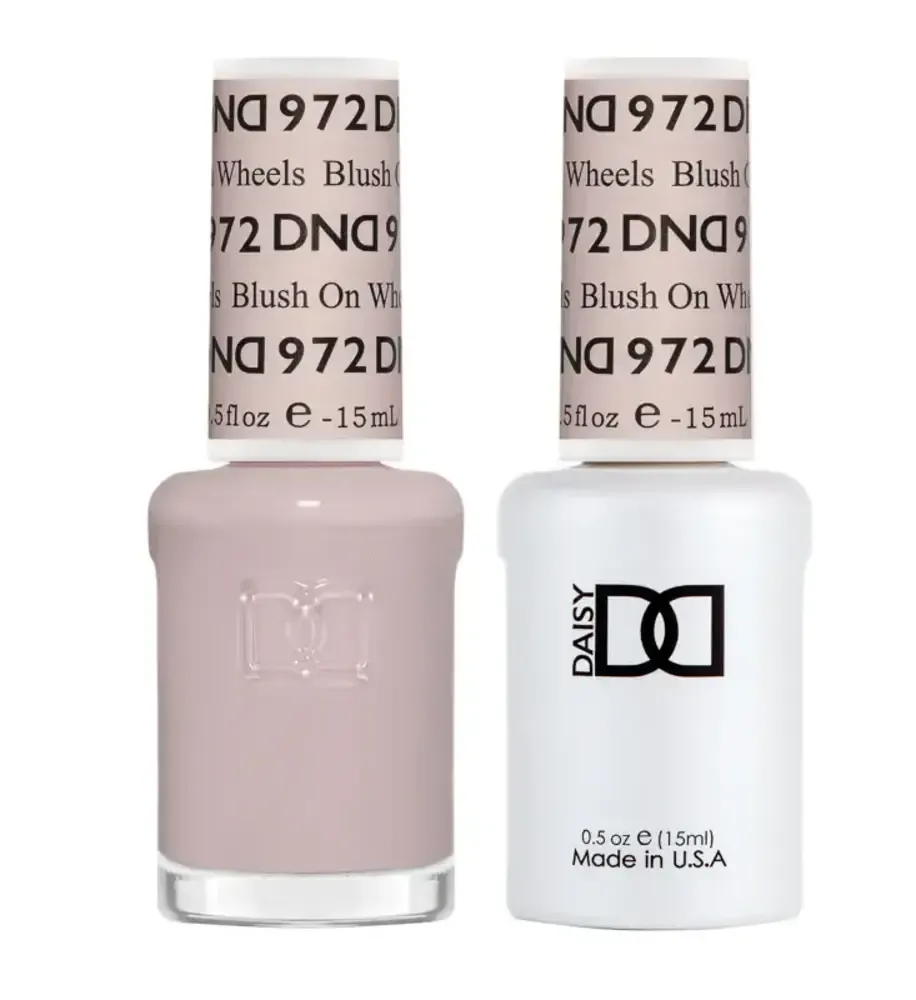 DND - 972 - Blush On Wheels - DUO Polish