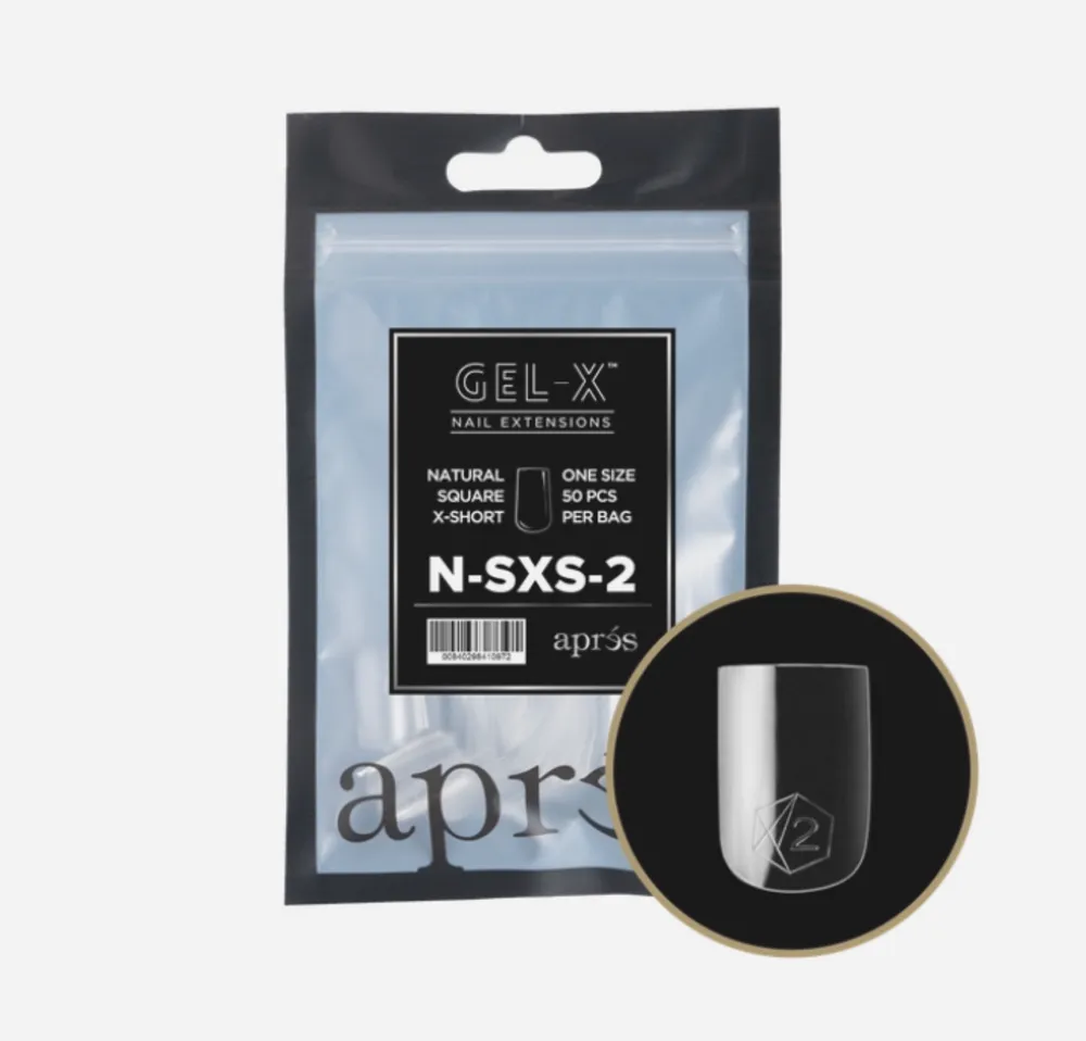 Apres - Refill Bags - Natural - Square Extra Short - #2