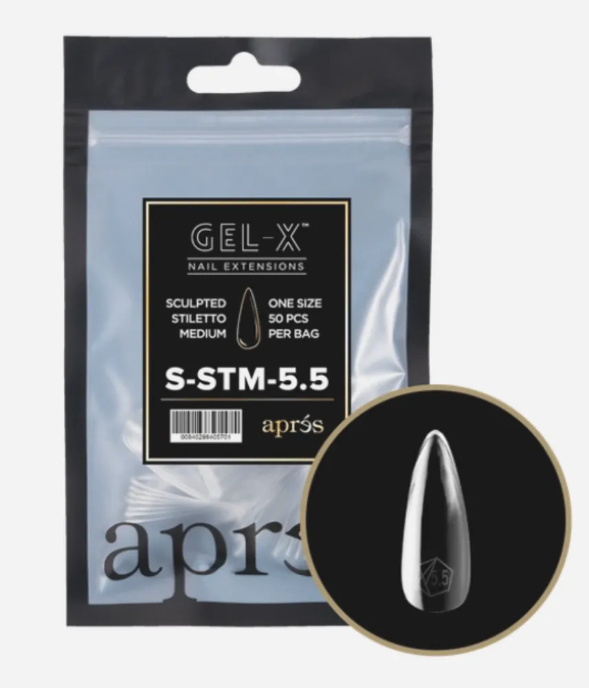 Apres - Refill Bags - Sculpted - Stiletto Medium - #5.5
