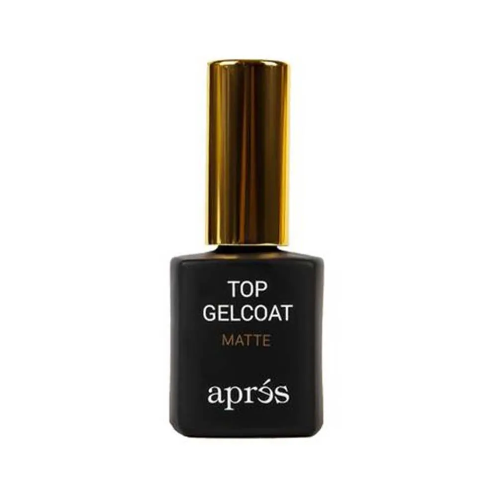Apres - Gel - Non Wipe Matte Top Coat - 15 ml