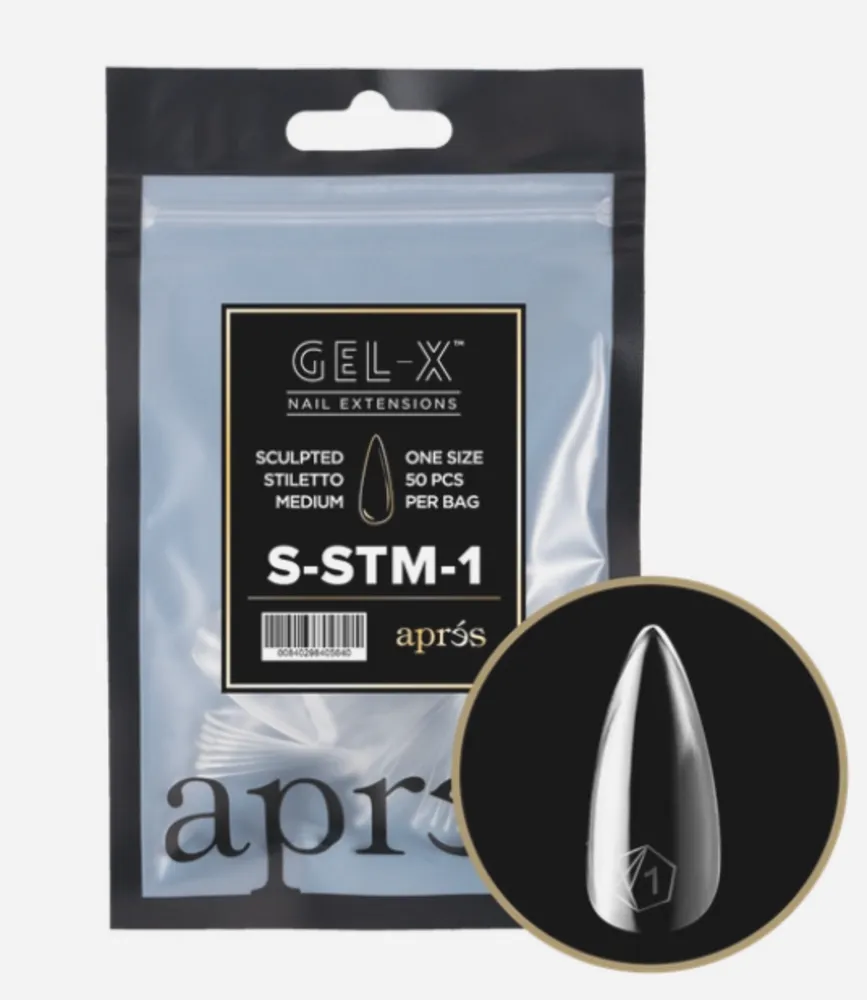 Apres - Refill Bags - Sculpted - Stiletto Medium - #1