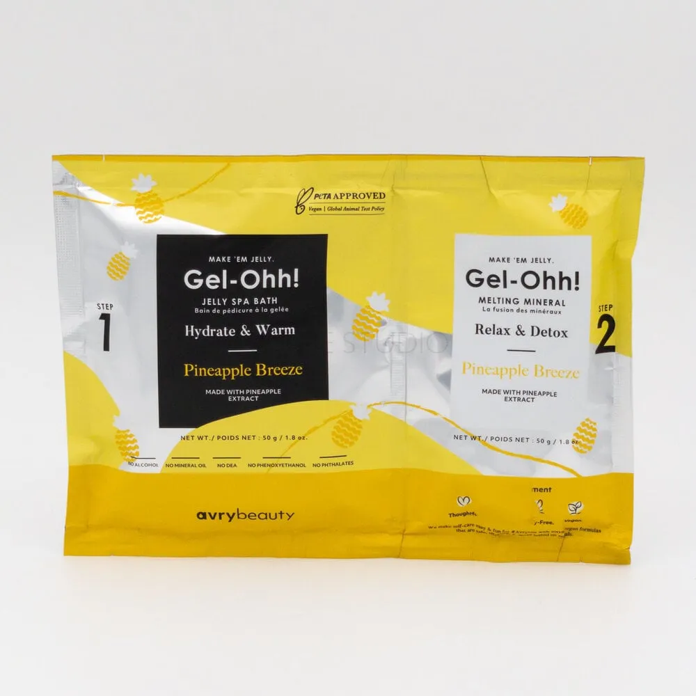 Gel-Ohh! - Jelly Spa Bath - Pineapple Breeze - 1 ct