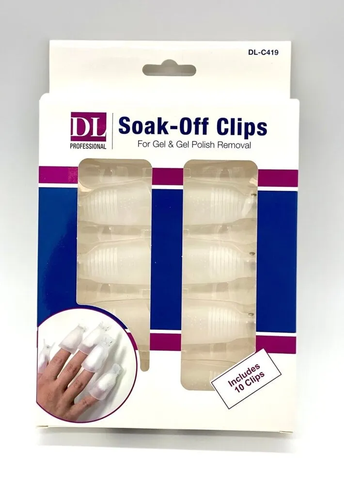 DL - Soak Off Clips Fingers - CL419
