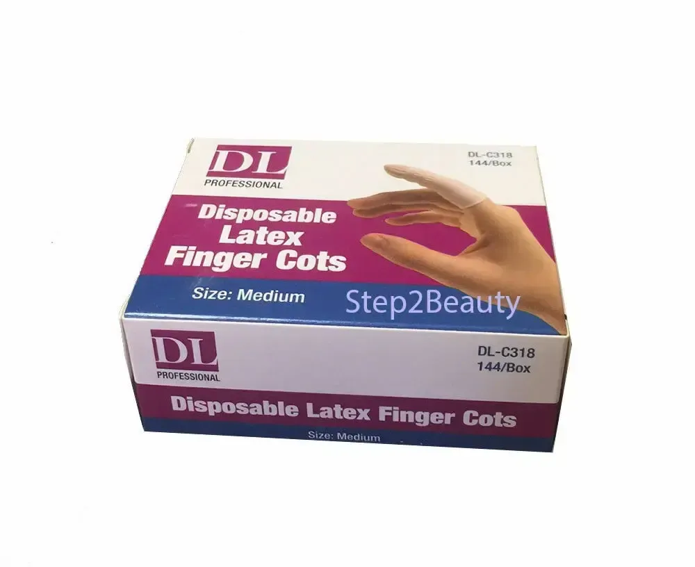 DL - Disposable Latex Finger Cots - C318