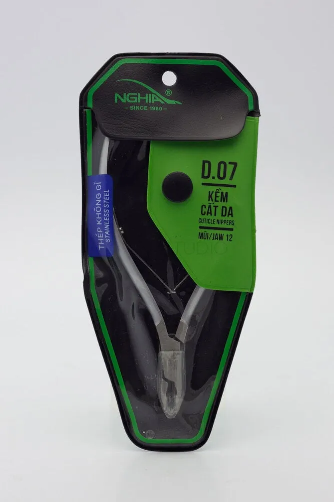 Nghia - Cuticle Nipper - D.07 - Jaw 12