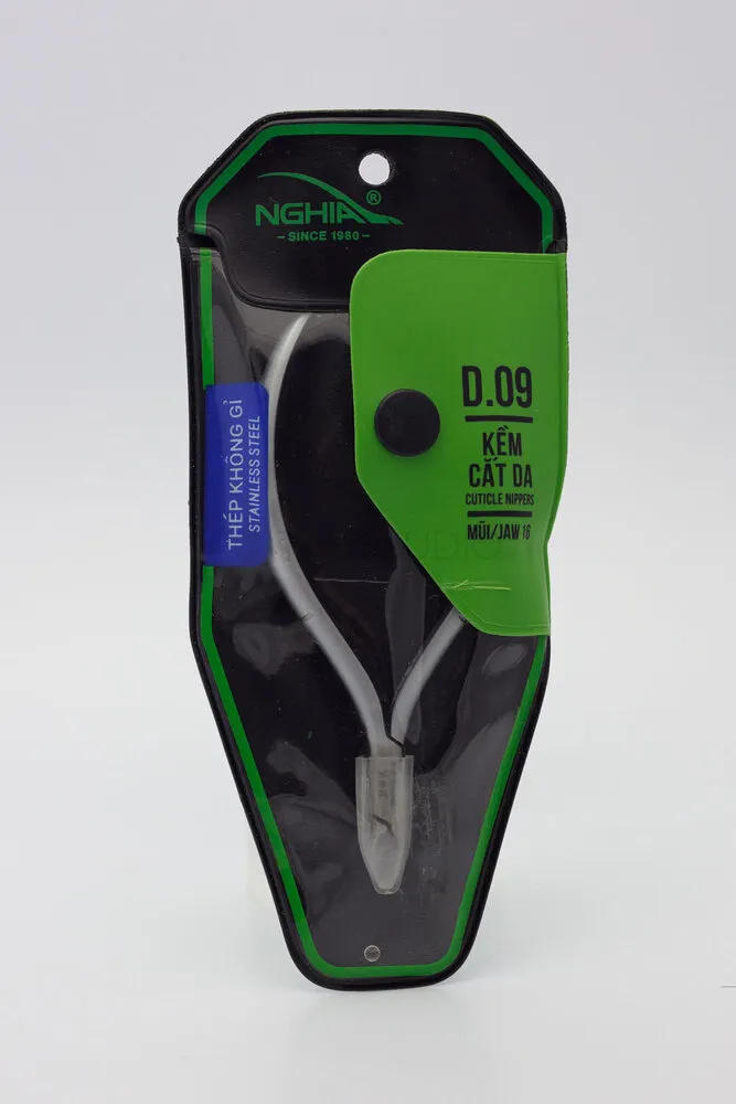 Nghia - Cuticle Nipper - D.09 - Jaw 16