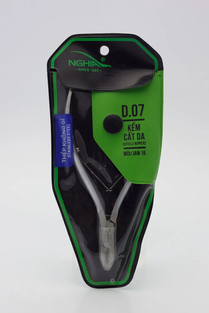 Nghia - Cuticle Nipper - D.07 - Jaw 16
