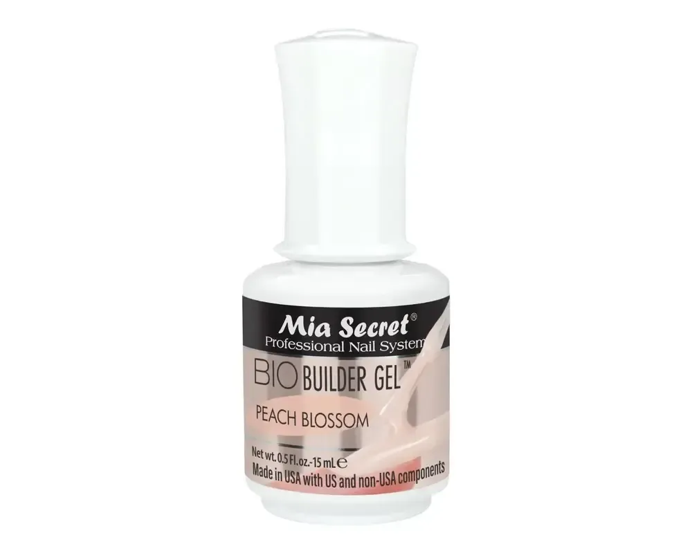 Mia Secret - Bio Builder Gel Bottle - Peach Blossom - 0.5 oz