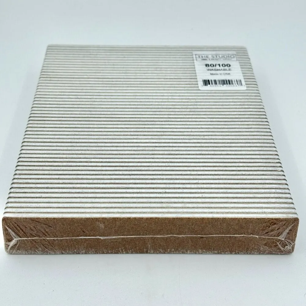 The Studio - Files - Rectangle - 80/100 - Brown/White - 50 count