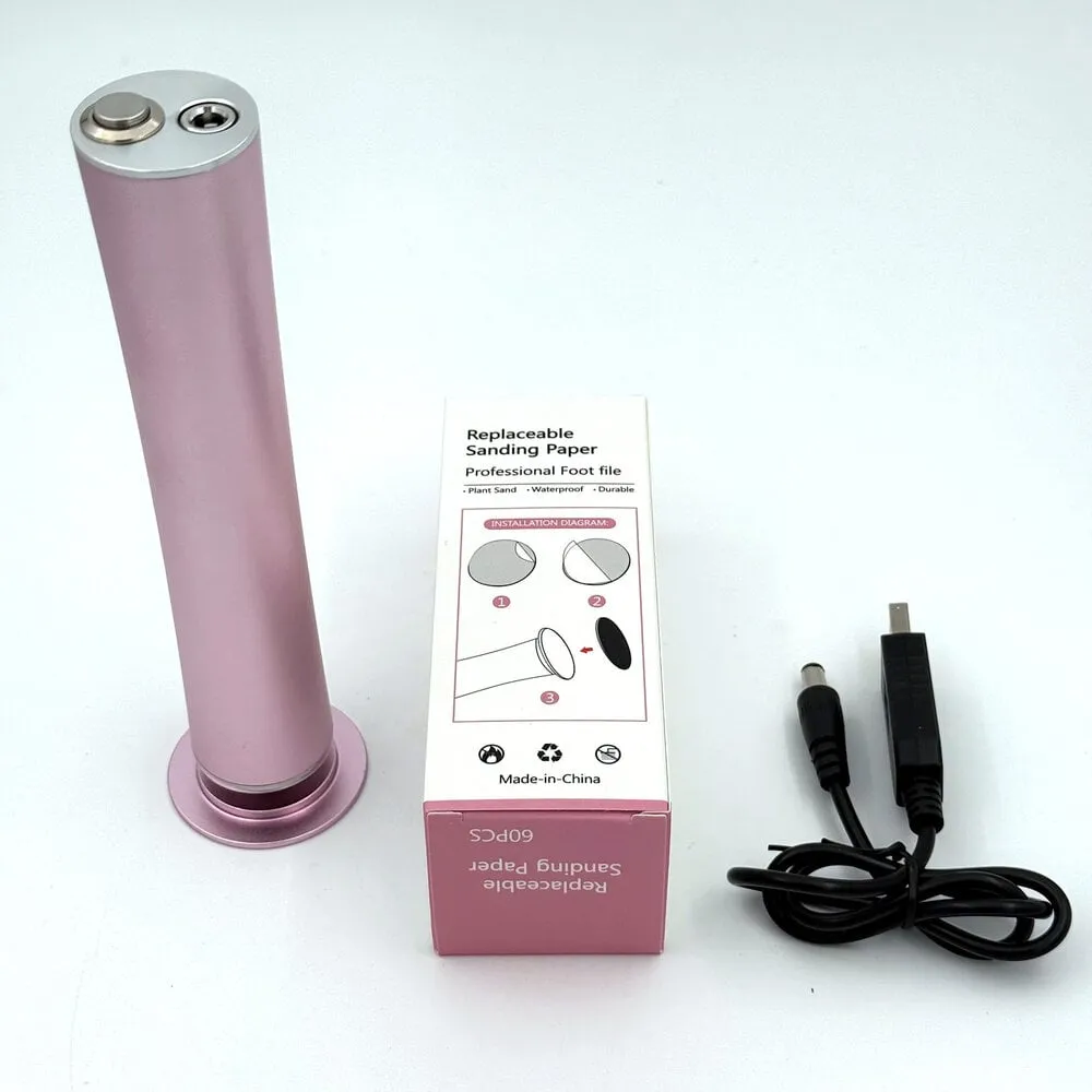 Electric Foot Callus Remover - Pink