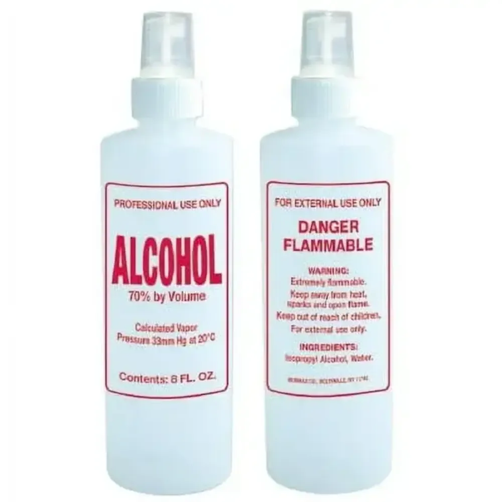 Alcohol - Plastic Spray Bottle - 8 fl oz - B113