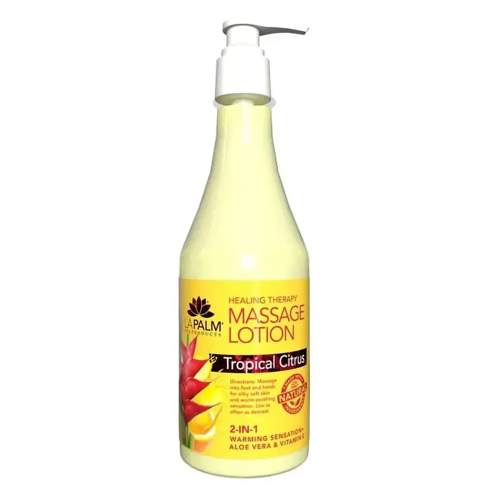 La Palm - Massage Lotion - 24 oz - Tropical Citrus