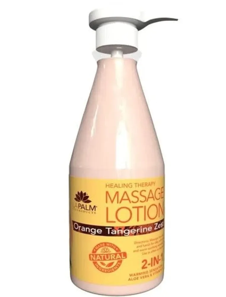 La Palm - Massage Lotion - 24 oz - Orange Tangerine Zest