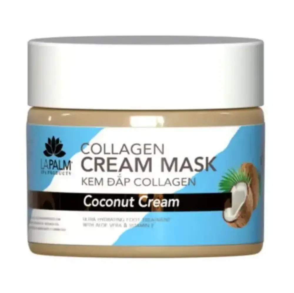 La Palm - Step 4 - Collagen Cream Mask - 12 oz - Coconut Cream