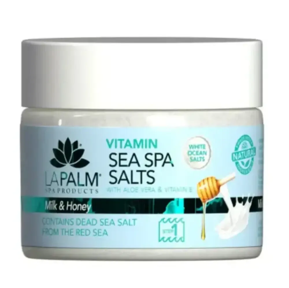 La Palm - Step 1 - Sea Spa Salts - 12 oz - Milk & Honey