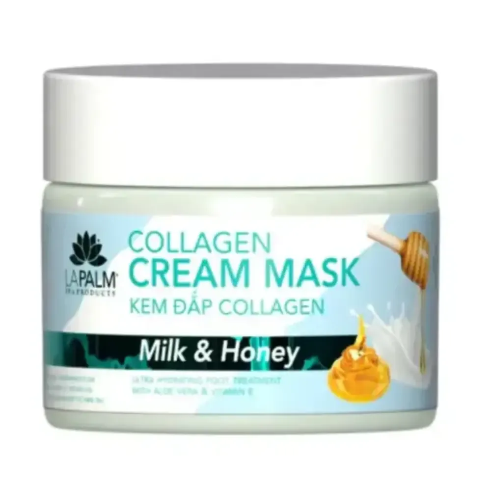 La Palm - Step 4 - Collagen Cream Mask - 12 oz - Milk Honey