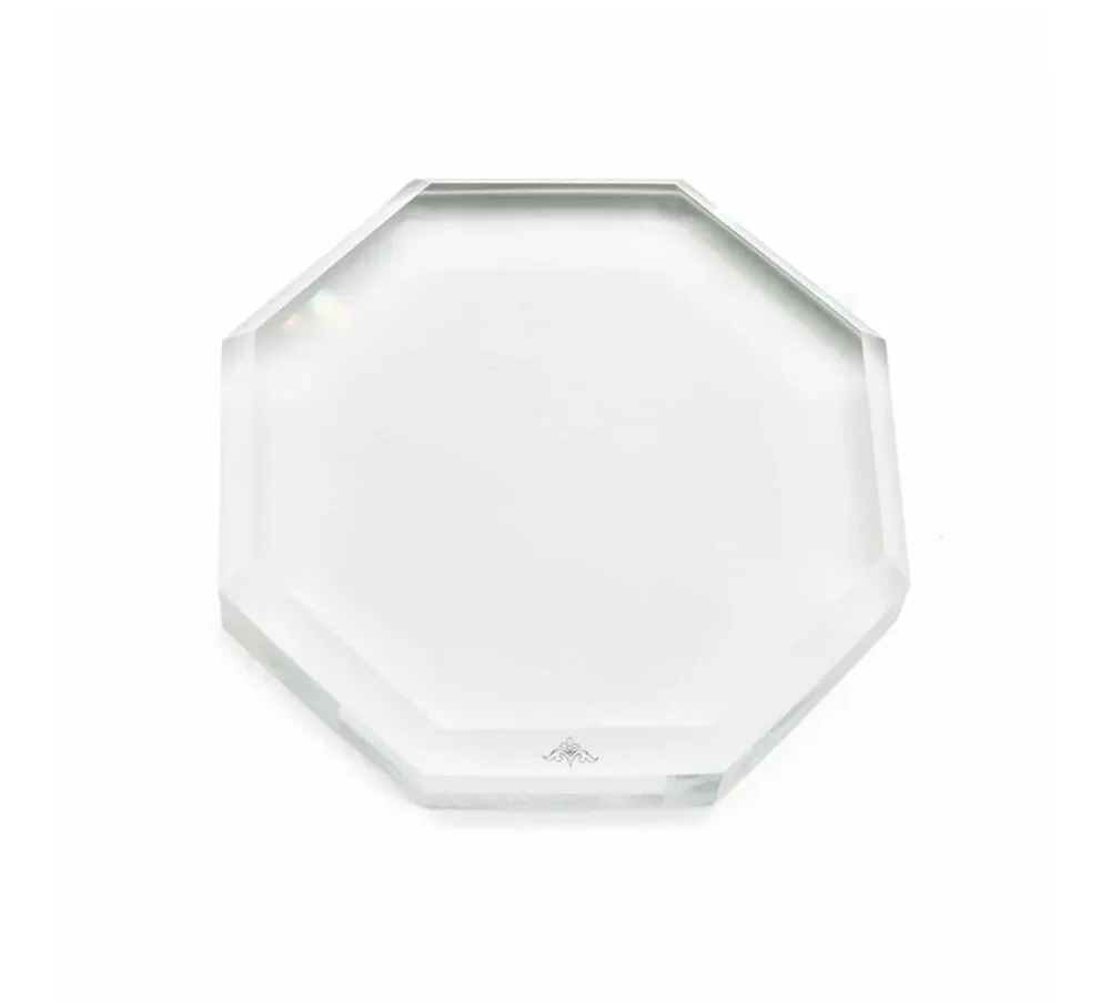 The Studio - Octagon Glass Palette - Clear
