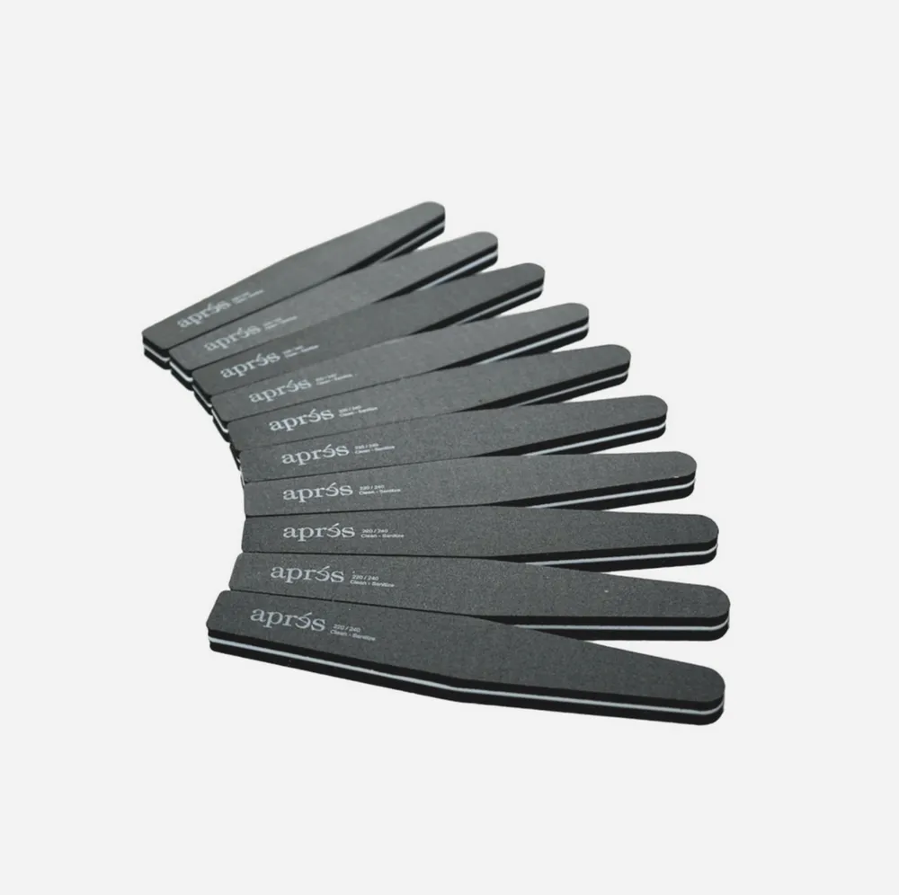 Apres - Buffer - 100/180 - Black 10 ct