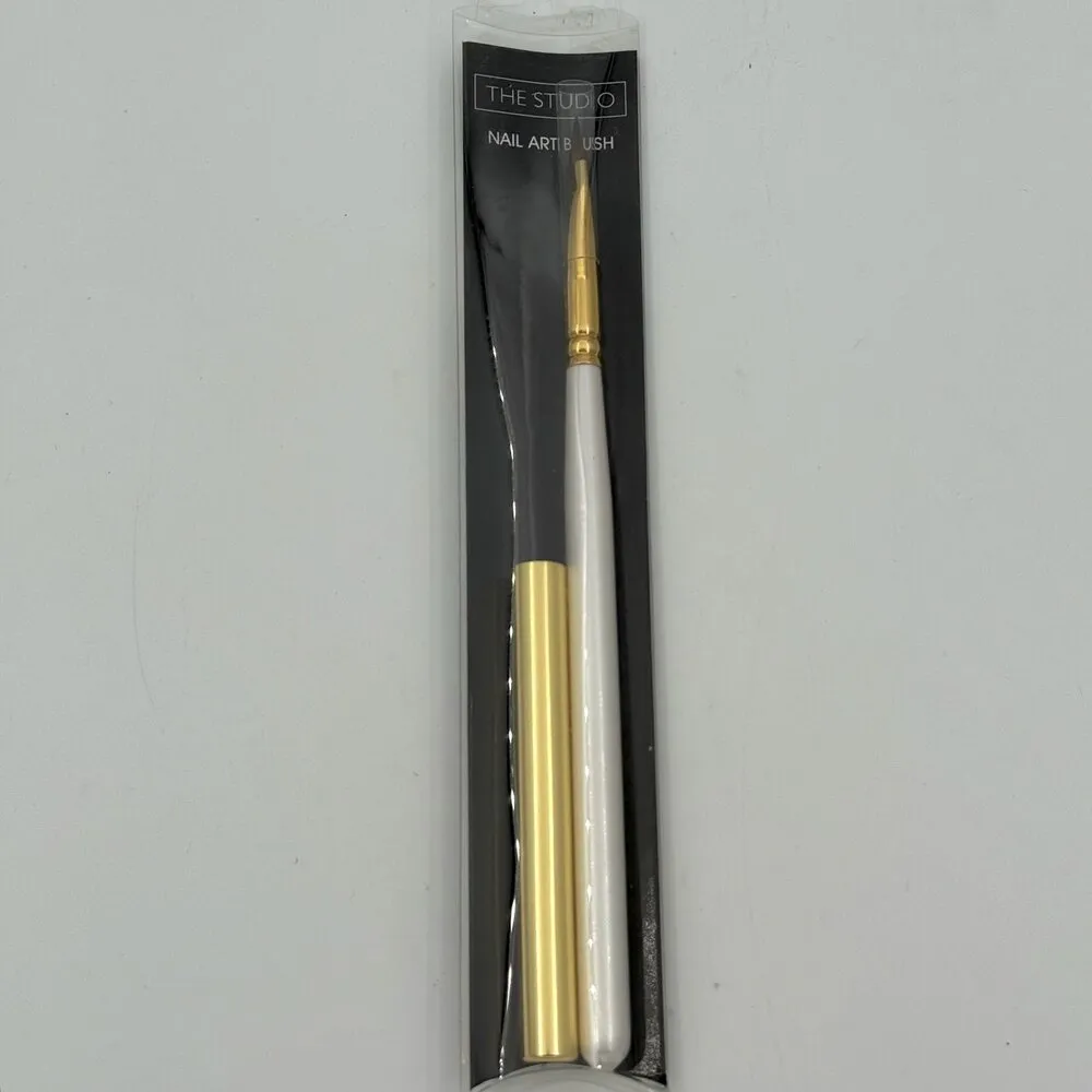 The Studio - Nail Art Brush - White/Gold - B-107