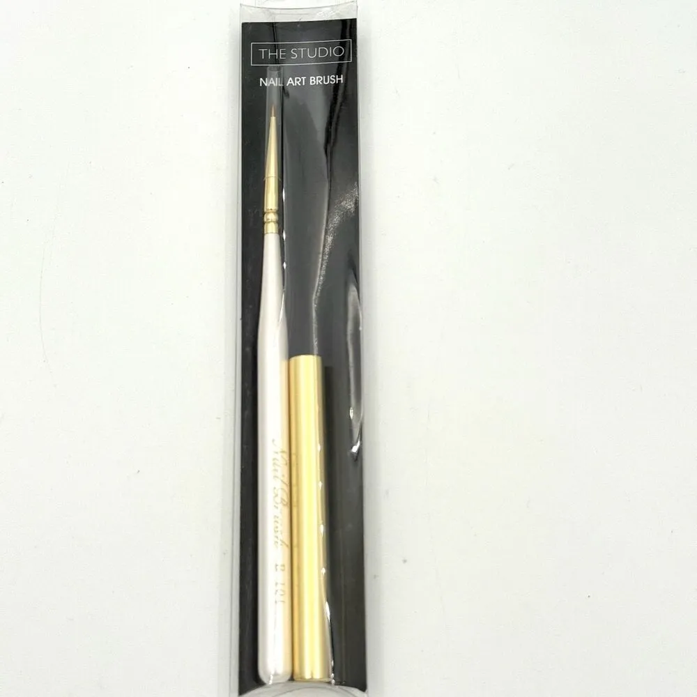 The Studio - Nail Art Brush - White/Gold - B-101