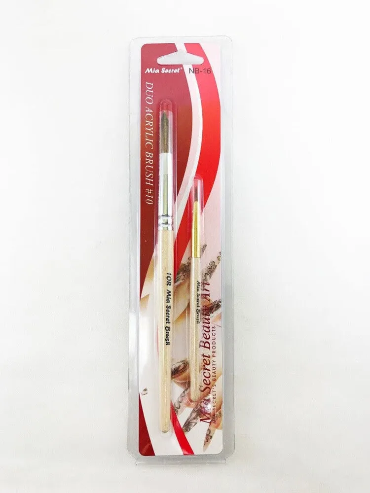 Mia Secret - Duo Nail Brush - #10