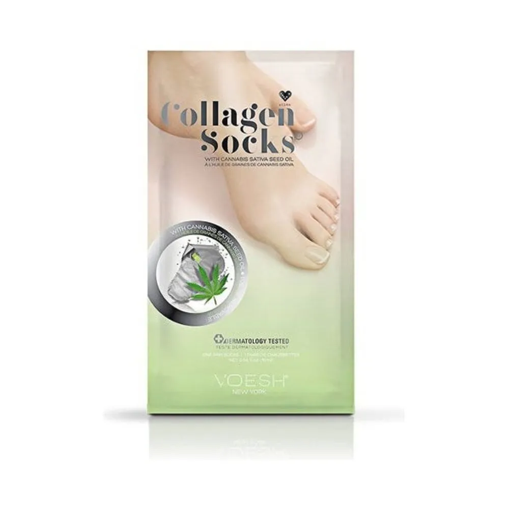 Voesh - Collagen Socks - Cannabis - 1 ct