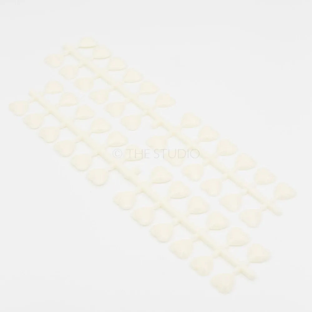 Heart 24 Color Swatches - Natural - 2 ct