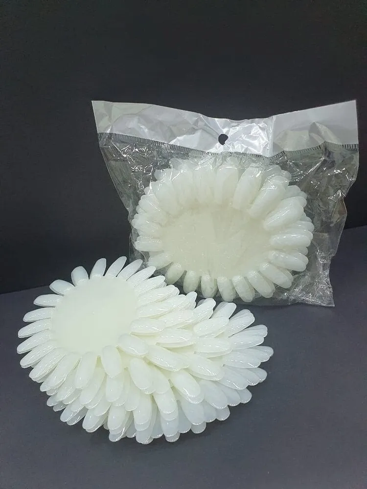 Tip Color Swatch - Round Sheet - Round Natural - 10 pack