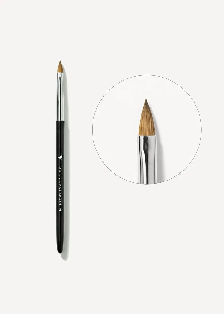V Beauty Pure - 3D Nail Art Brush - Size 4