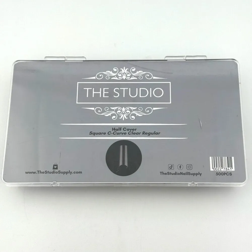 The Studio - Tip Box - Half Cover - C Curve Clear - XL