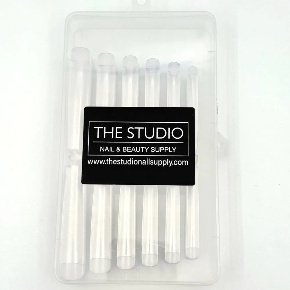 The Studio - Nail Tip Box - Extendo - Square Clear - XXXL - 120 pcs