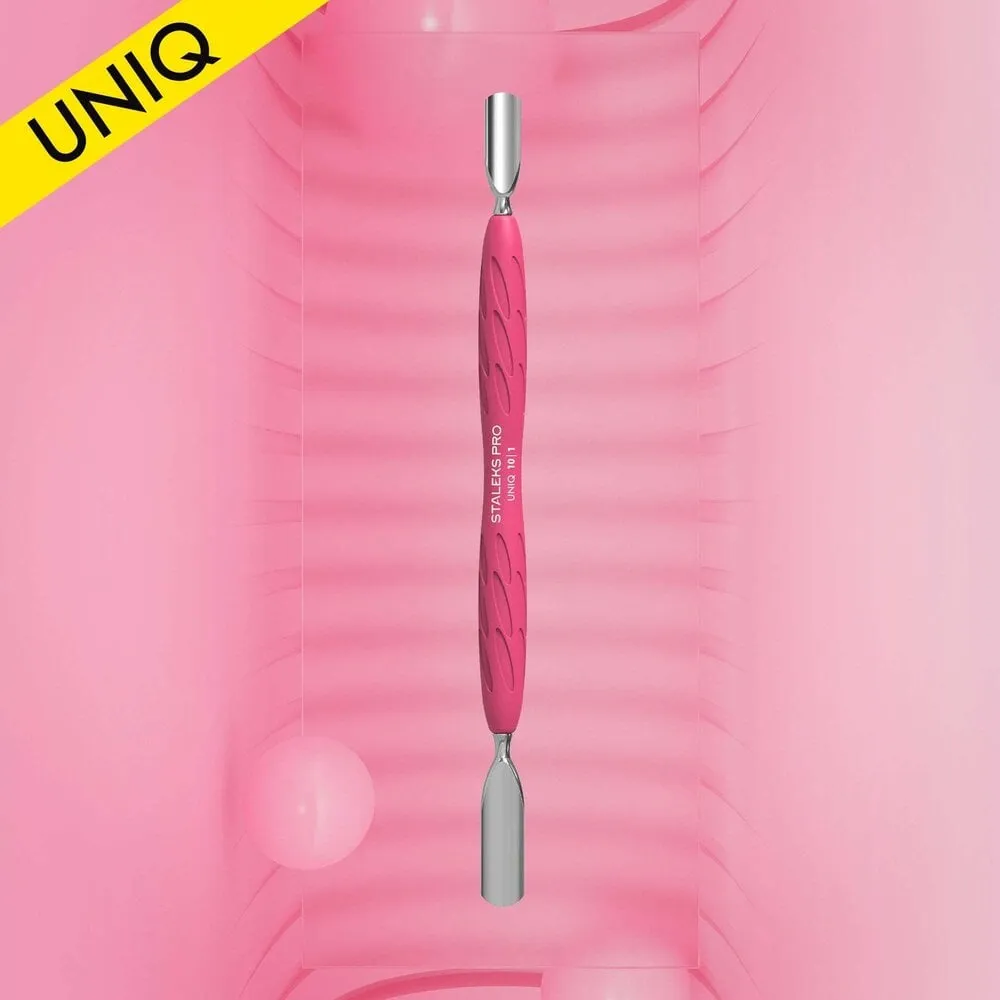Staleks - Manicure Pusher Gummy w/ Silicon Handle - Uniq 10 - Type 1 - PQ-10-1