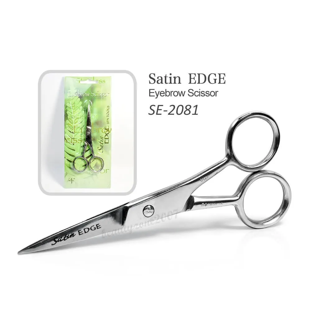 Satin Edge - Eyebrow Scissors (SE-2081) - Silver
