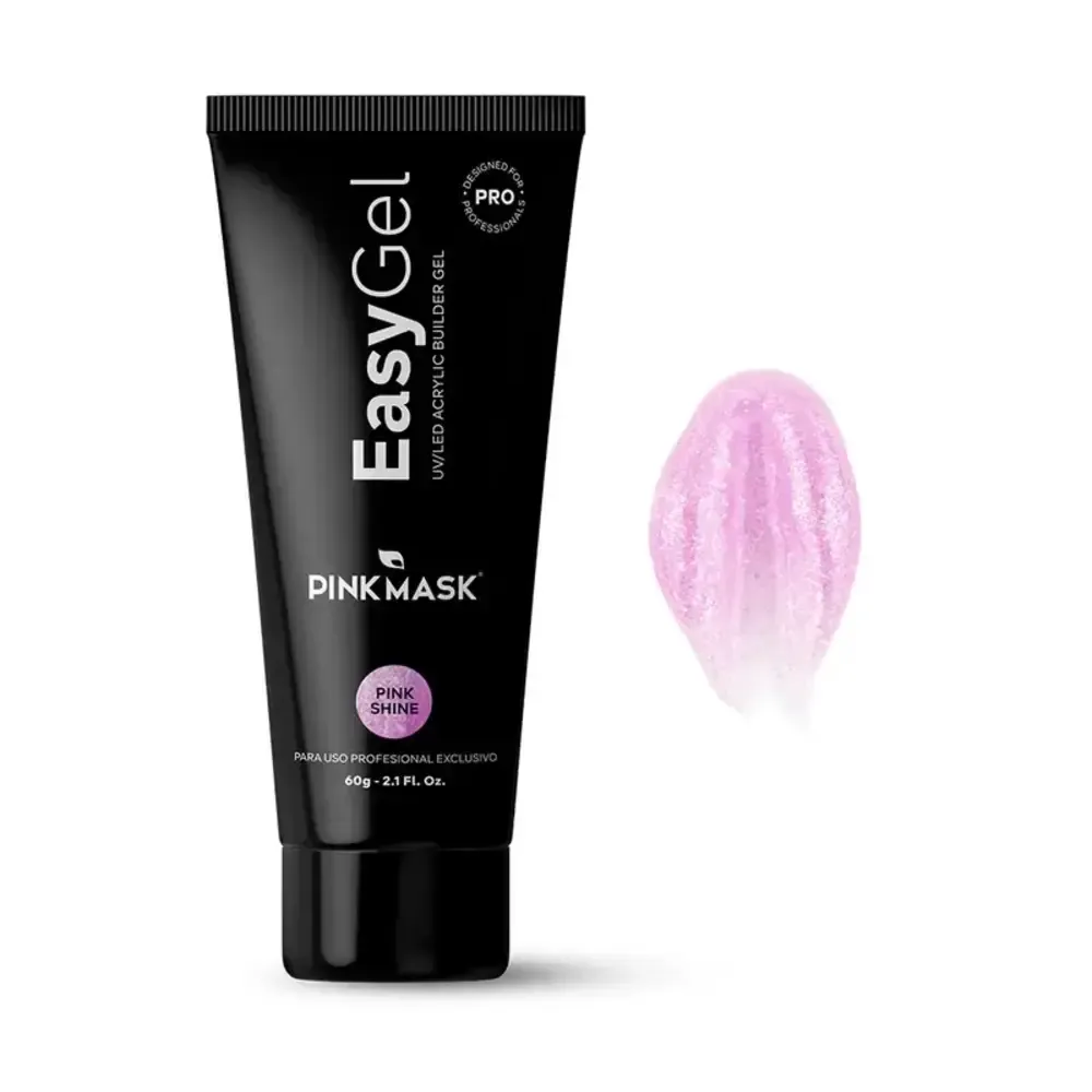 Pink Mask - Easy Gel - Pink Shine - 2.1 oz
