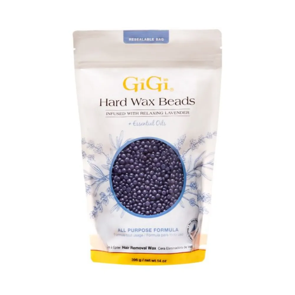 GiGi - Hard Wax Beads - Relaxing Lavender - 14 oz