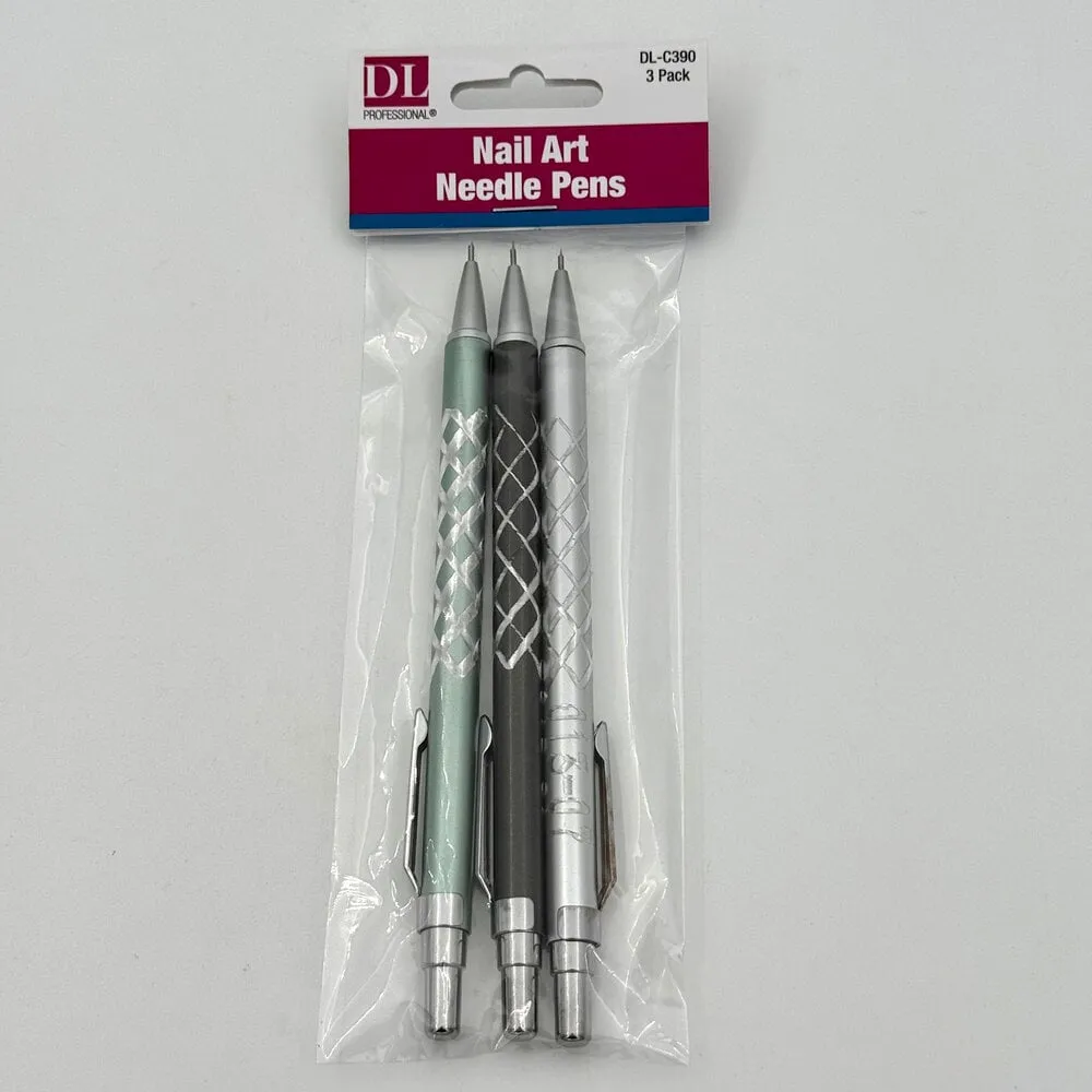 Nail Art Needle Pens - DL - C390 - 3 pcs