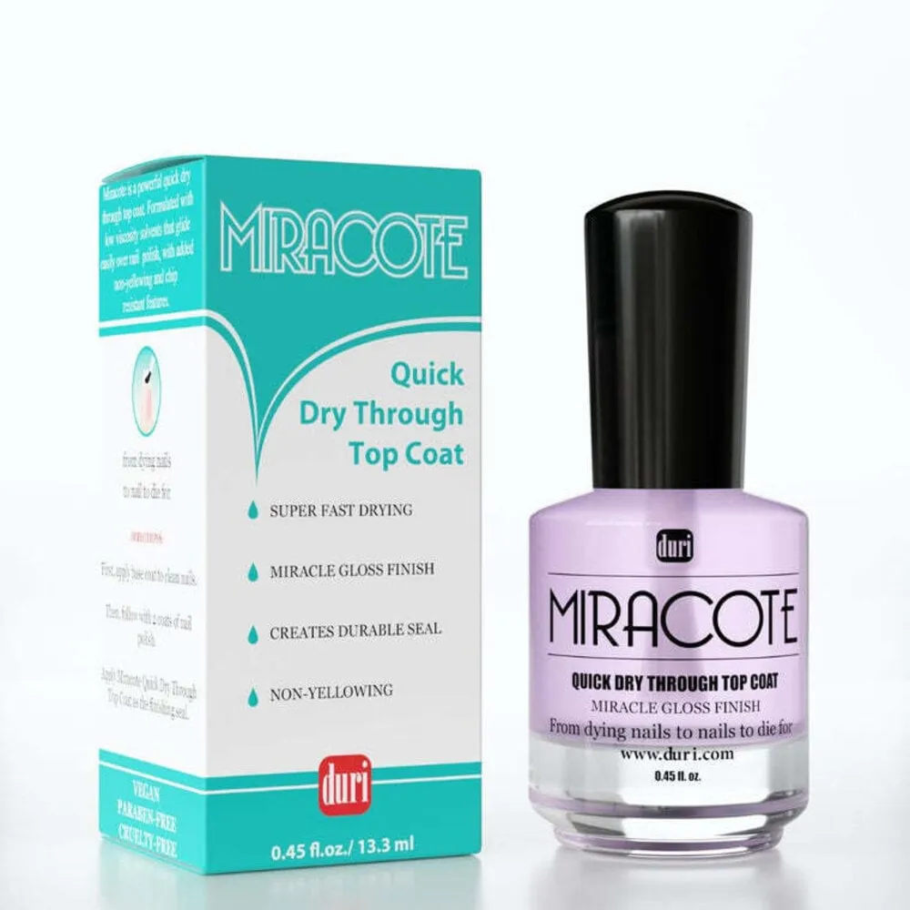 Duri - Miracote - Quick Dry Top Coat - 0.45 oz - 1 ct