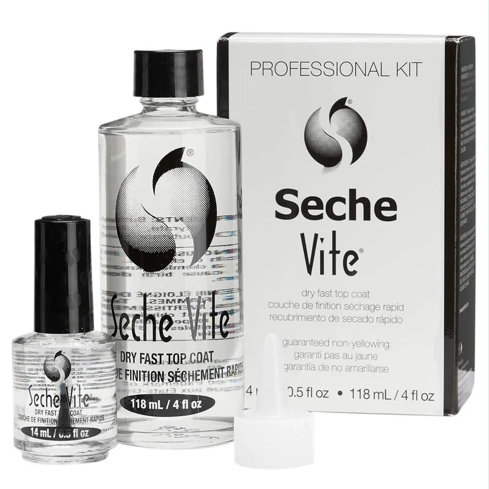Seche Vite - Lacquer - Dry Fast Top Coat - 4 oz