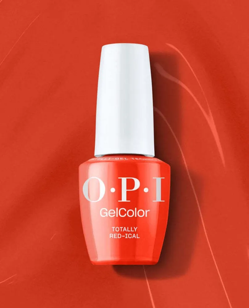 OPI - F034 - Intelli-Gel - Totally Red-ical