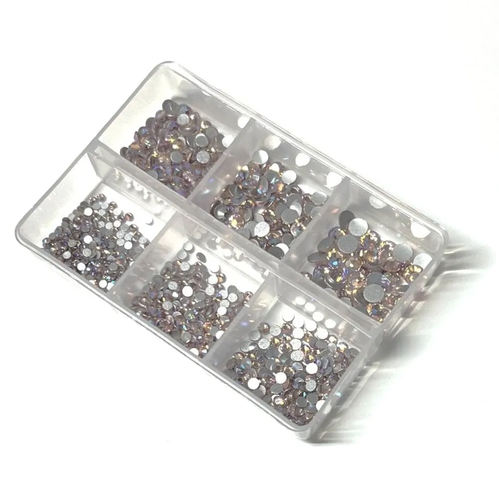 The Studio - Art Pack #357 - Assorted Bronze Rhinestone - 6 pcs