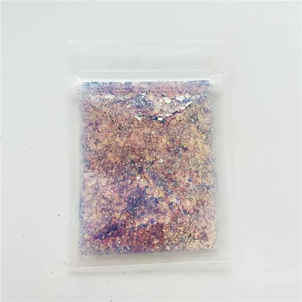 Beauty Nails - Nail Ornament Glitter - Gold Iridescent
